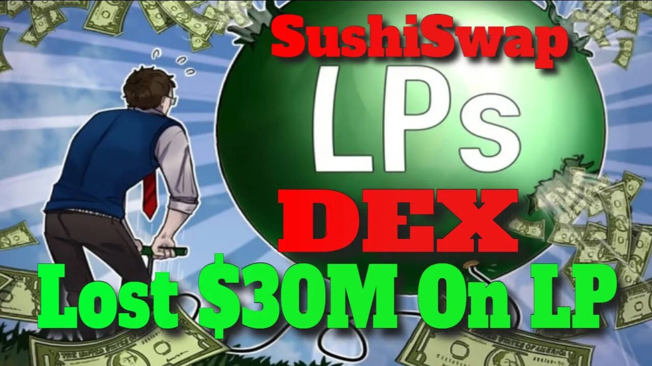 SushiSwap DEX Lost $30M On LP | Crypto Mash |