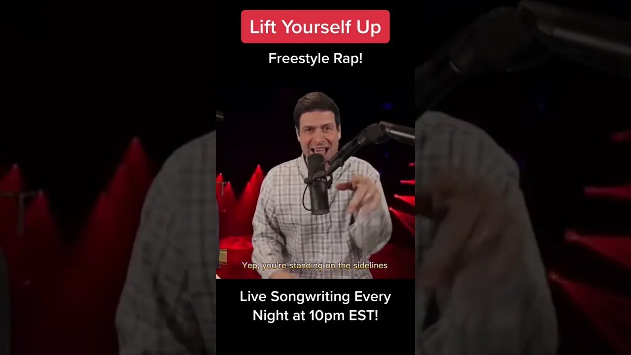 Freestyle Rap From Non Rapper, Lift Yourself Up!