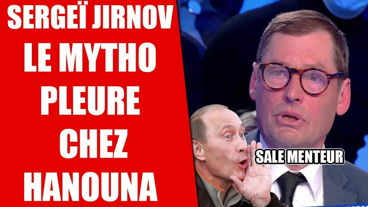 Serguei Jirnov viré après avoir qualifié Vladimir Poutine de "fiotte". dans TPMP #kgb #hanouna #lci