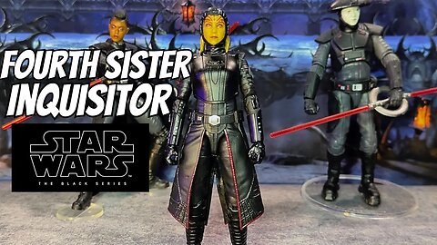 Star Wars The Black Series 4th Fourth Sister Inquisitor Action Figure Review