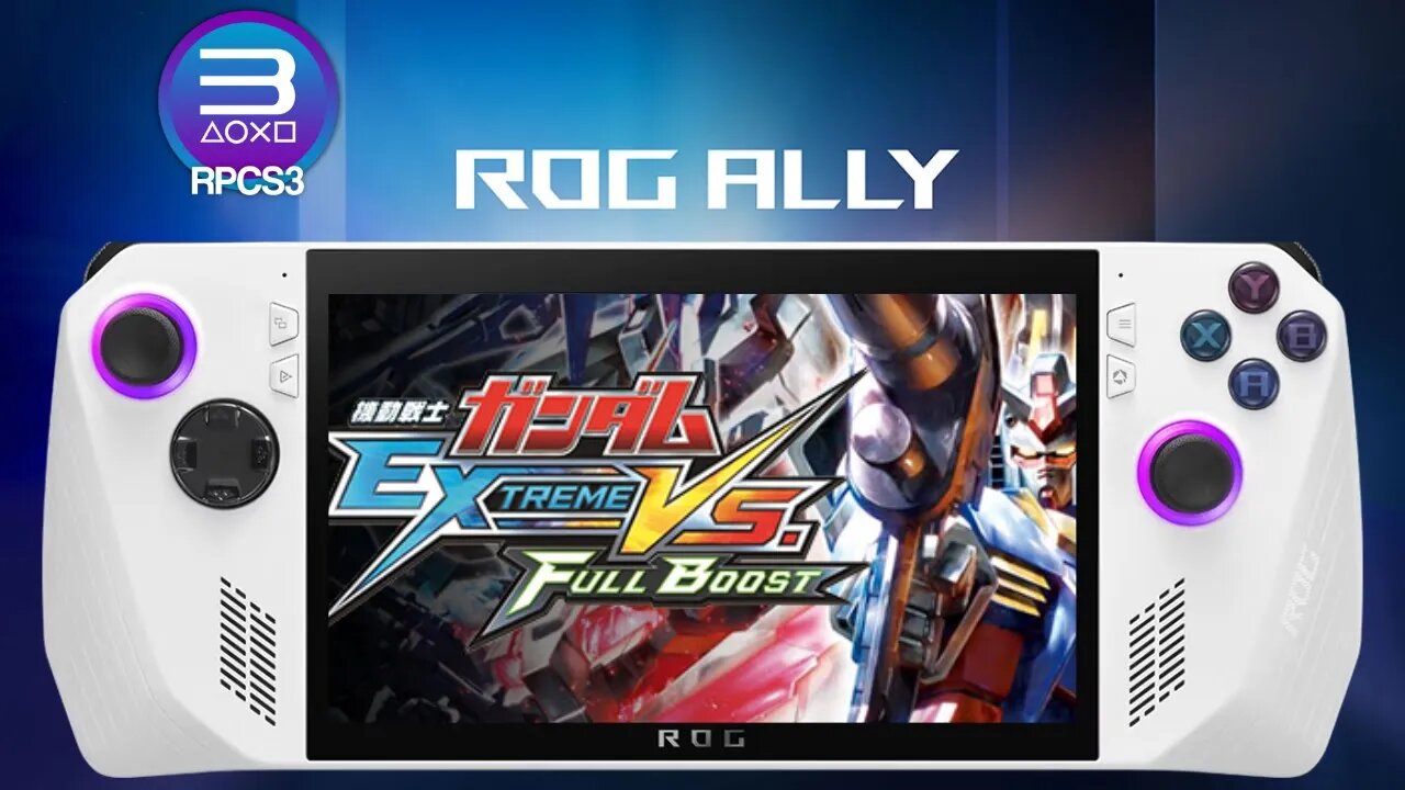 Mobile Suit Gundam: Extreme Vs. Full Boost (RPCS3) PS3 Emulation | ROG Ally