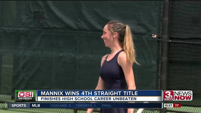 Mannix Wins 4th State Title