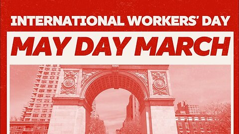 the #MayDay #May1st #May1 #InternationalWorkersDay rally Washington Square park 5/1/23