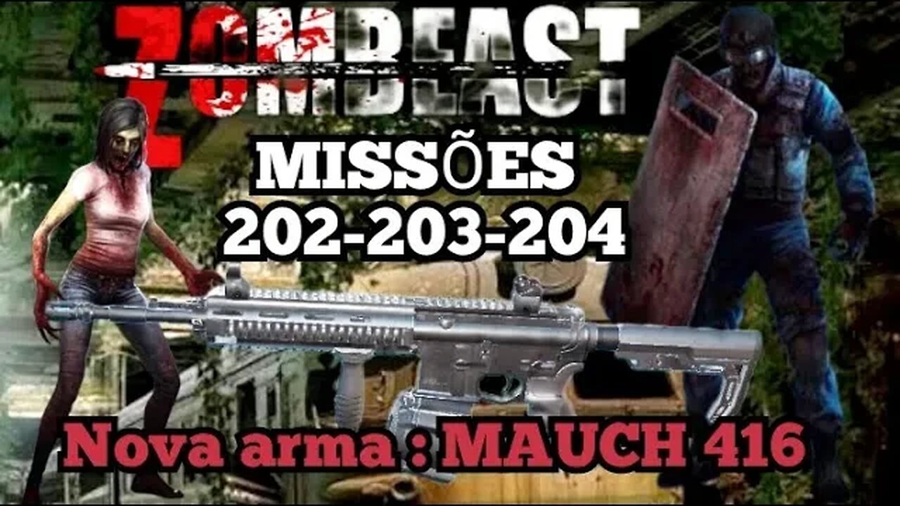 Zombeast Survival Zombie Shooter: 202 -203 -204 (MAUCH 416)