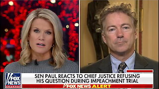 Rand Paul says Justice Roberts shouldn't have censored his question at impeachment trial