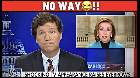 Tucker Carlson ROASTING Nancy Pelosi Will Forever Be One Of The Funniest Clip Online