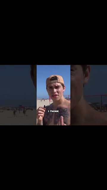 Fit bod vs dad bod #interview #shorts #beachgirls