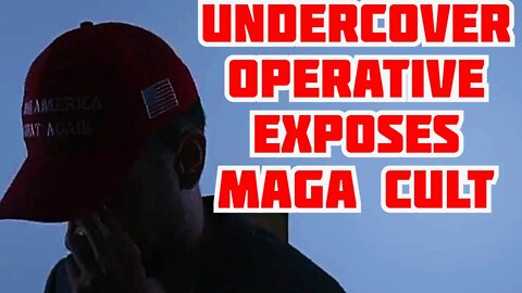 MAGA undercover insider makes shocking claims about movement in secret video. 👀