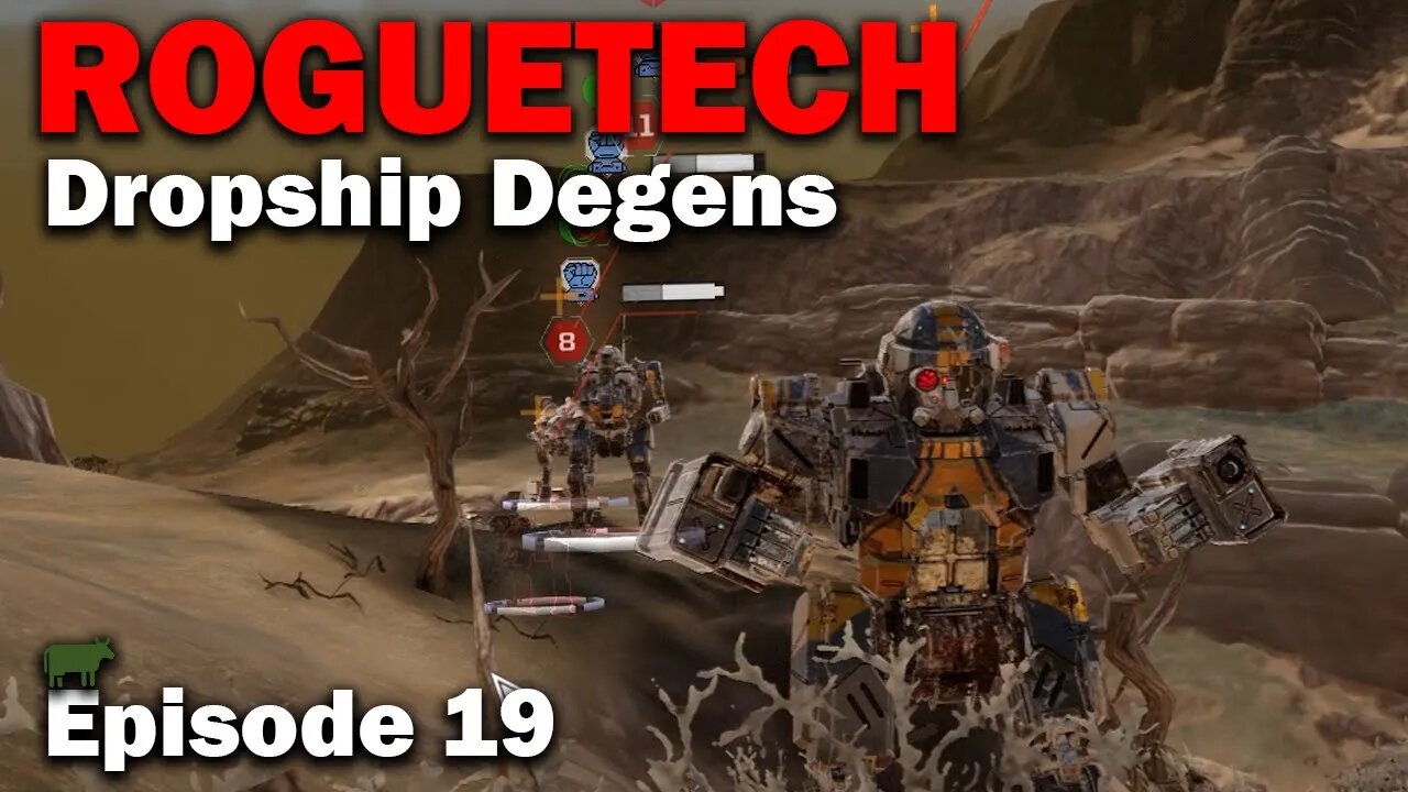 Dropkick Commandos: RogueTech - Dropship Degens [S3 EP19] (Modded Battletech)