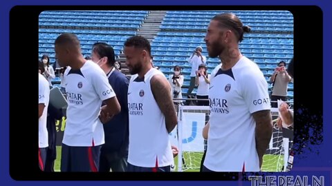 PSG Training session with the kids