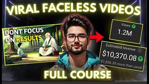 How I created 1000$/ month with faceless YouTube channel by using AI tools |