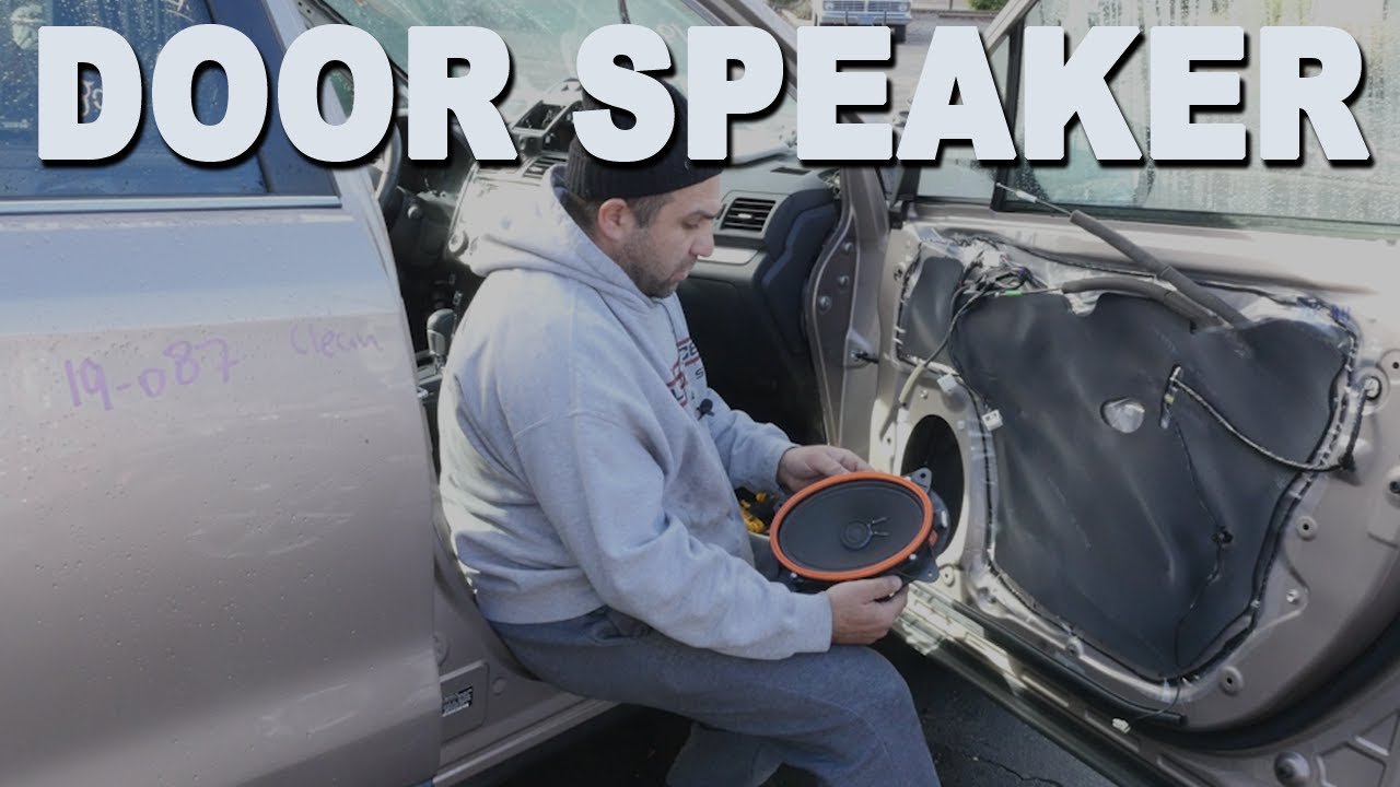 How To Remove and Upgrade a Passenger Door Speaker Removal - 2015 Subaru Forester