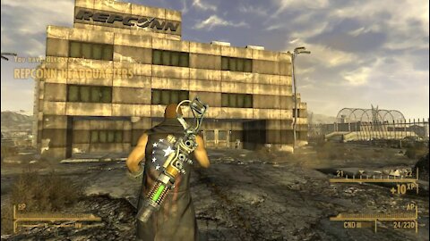 Fallout New Vegas exploring Repconn HQ