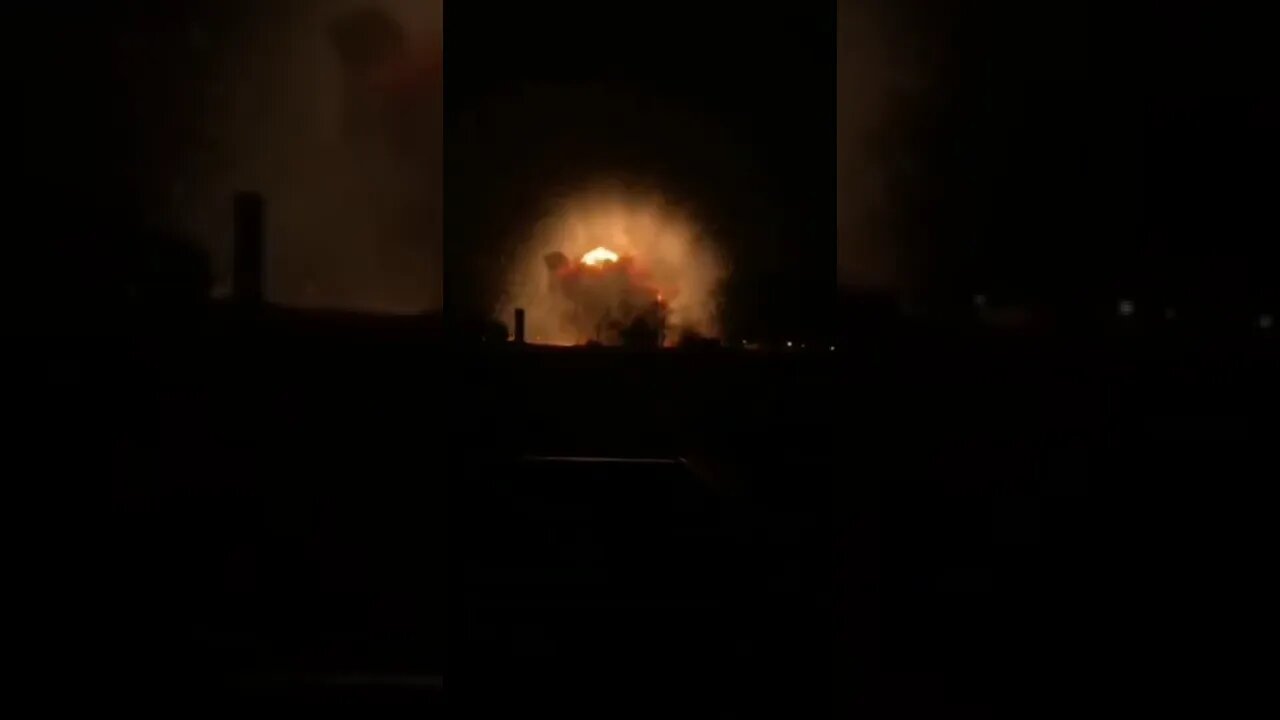 Ukraine War - Missile attack at Zaporozhye Airport.