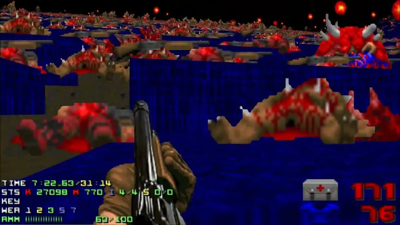 Doom 2 IDDQD Arena UV Max in 31:06