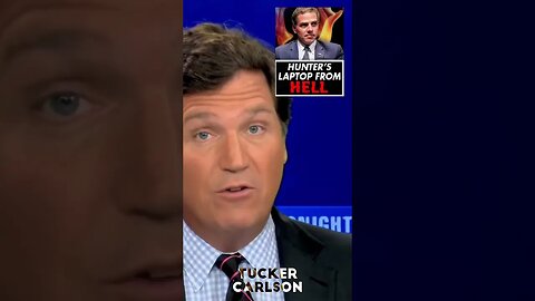 Tucker Carlson, Used That Information To Make Piles Of Money For The Biden Family