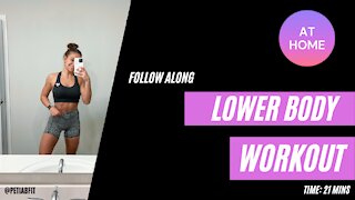 ✨ LOWER BODY ✨ follow along workout