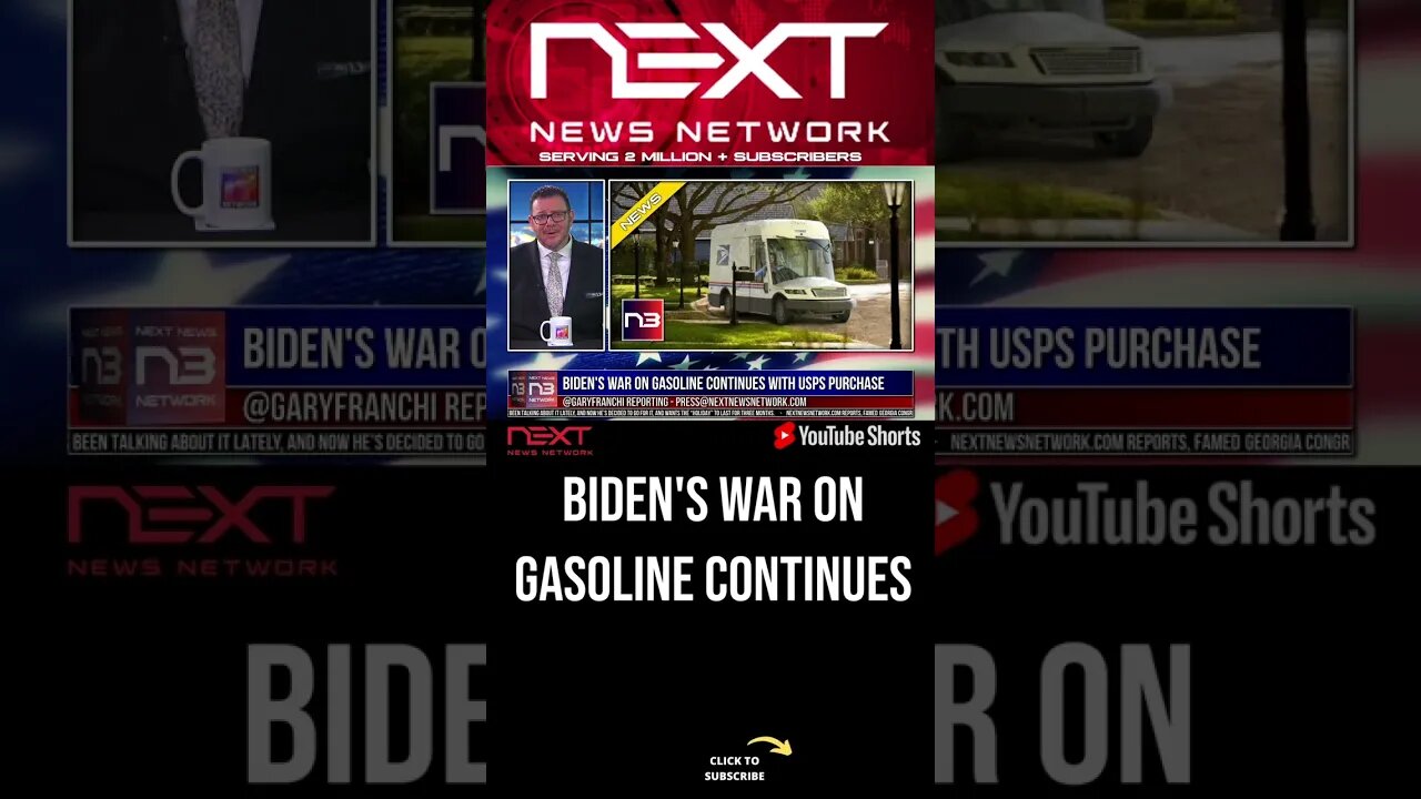 Biden's War on Gasoline Continues with USPS Purchase #shorts