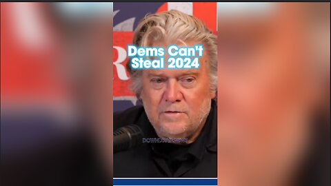 Steve Bannon: Trump Leading in States The Democrats Stole - 3/16/24