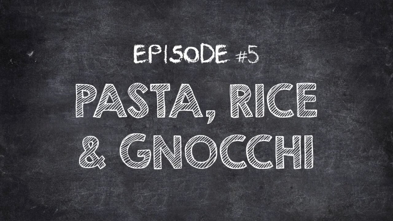 Cuisinart Culinary School Episode #5 - Pasta, Rice, and Gnocchi