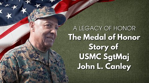 US Marine Corps SgtMaj John Canley: Medal of Honor Recipient Vietnam War