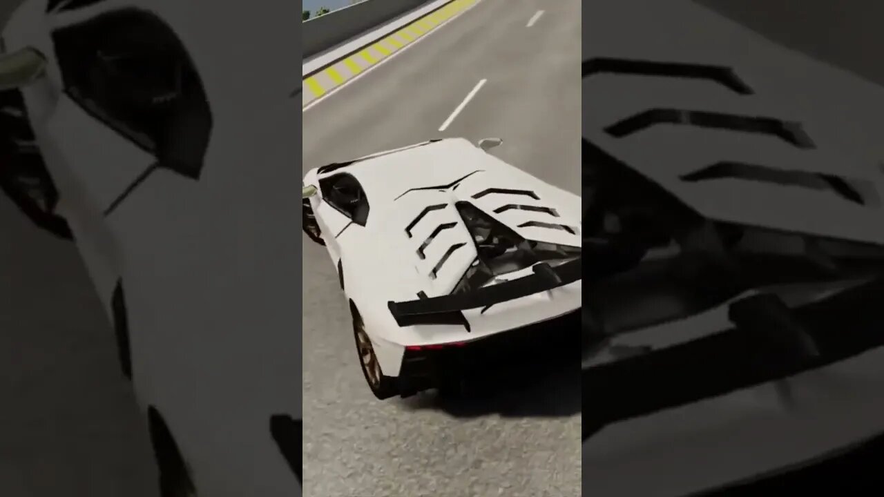 Cars trying to jump on the ramp