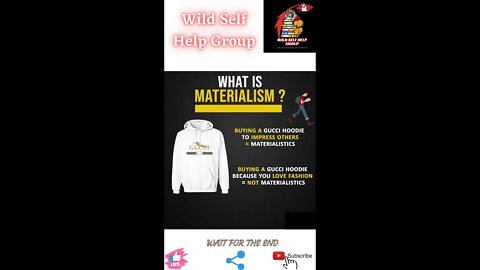 🔥What is materialism🔥#shorts🔥#motivation🔥#wildselfhelpgroup🔥22 march 2022🔥