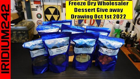 Its Here! The Freeze Dry Wholesaler Dessert Giveaway Drawing