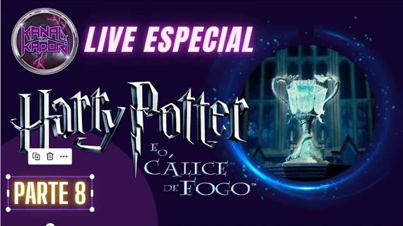 Live Especial Harry Potter - Cálice de Fogo (Parte 8)