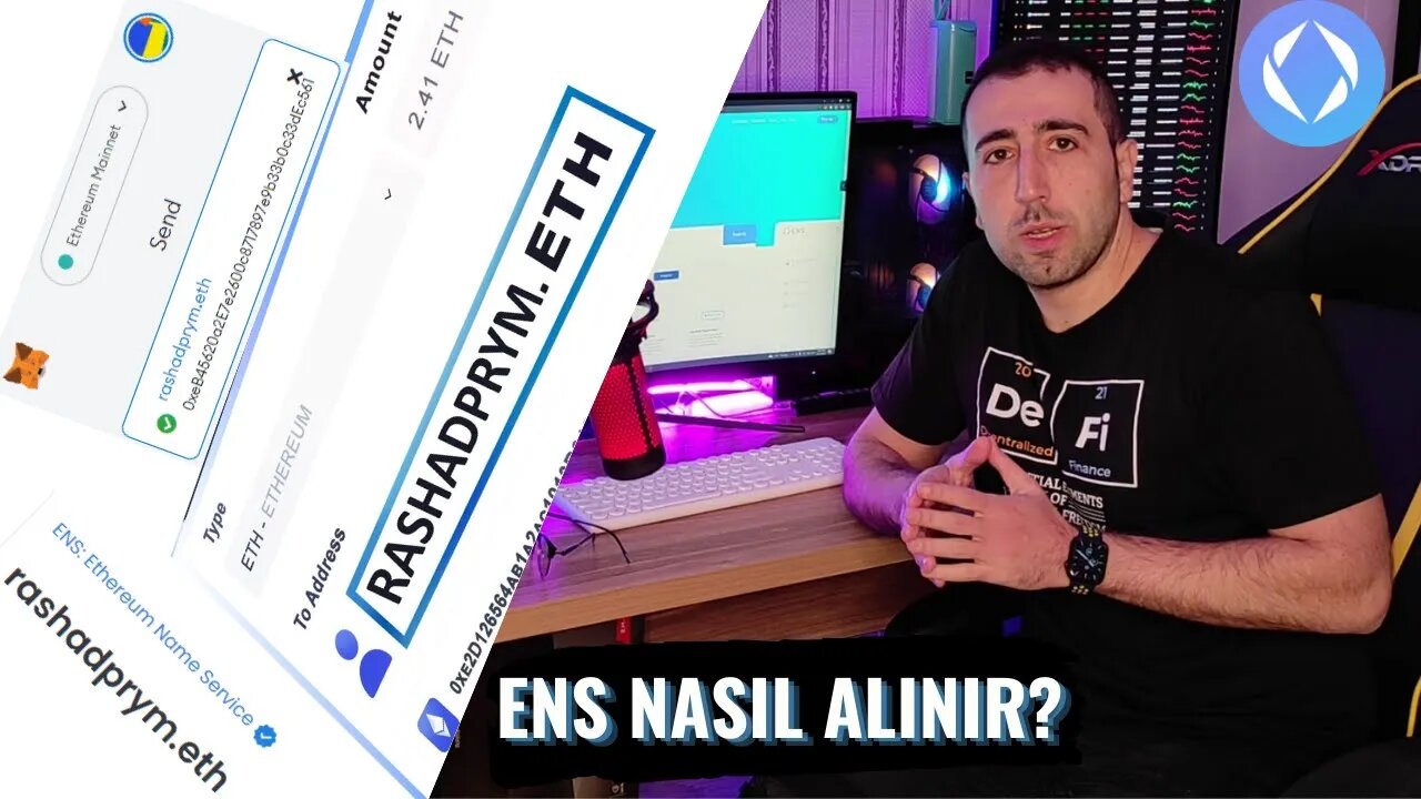 Web3 Alan Adımı Aldım! | Ethereum Name Service Nedir | ENS Domain Nasıl Alınır |