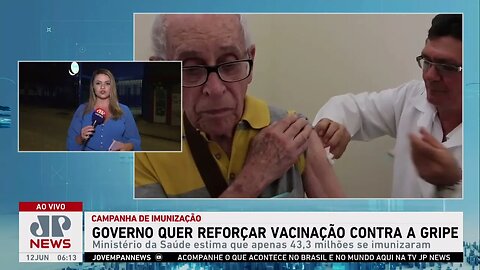 Governo quer reforçar vacinação contra a gripe