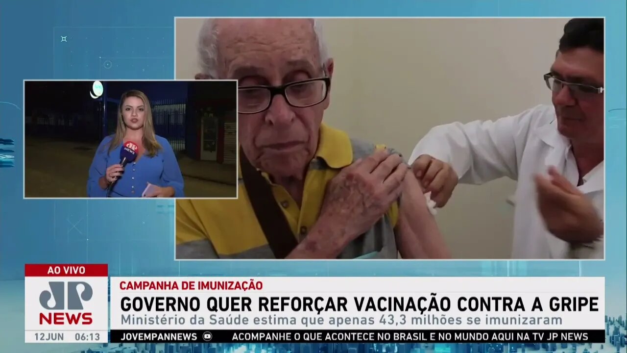 Governo quer reforçar vacinação contra a gripe