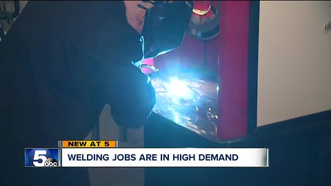 Welding jobs offer great pay without a college degree