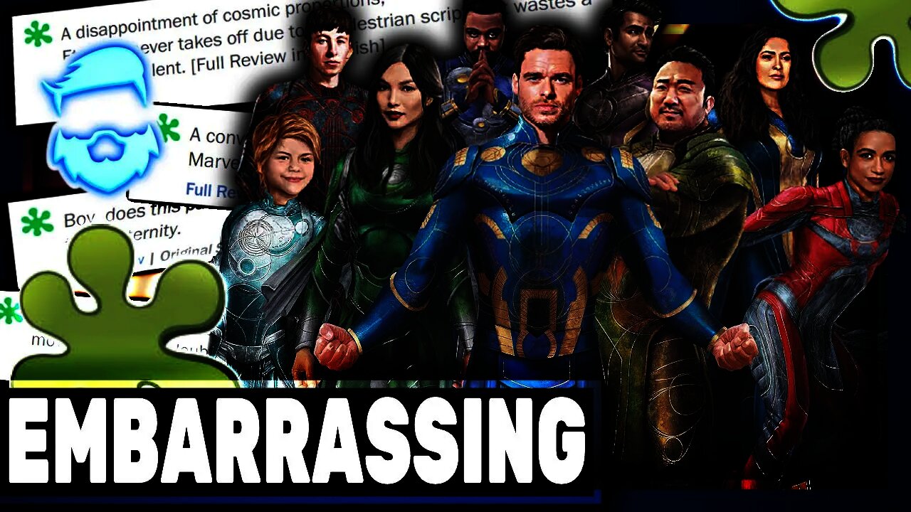 Marvel EMBARASSED! The Eternals Reviews Tank! Worse Than Captain Marvel! Lowest Score In 10 Years!