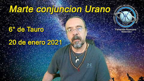 Marte conjuncion Urano 6° de Tauso