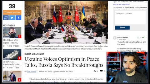 Peace Talks Going NOWHERE For Ukraine!