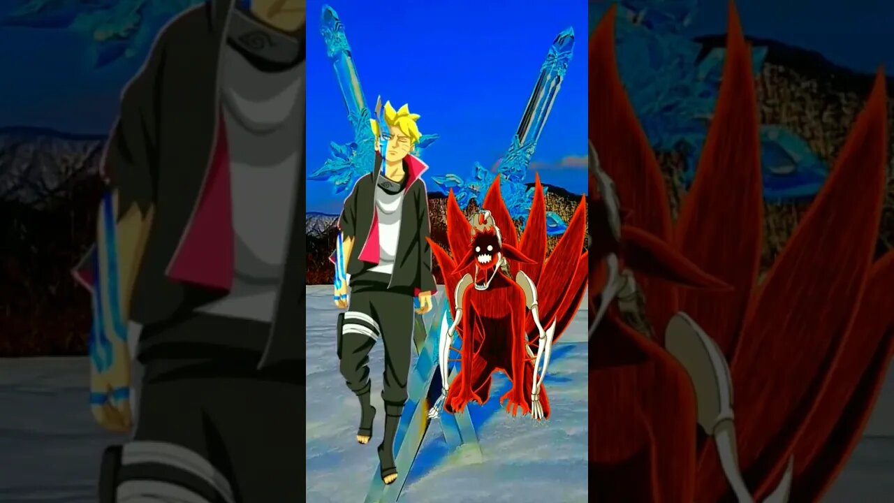 Boruto VS Kurama - WHO IS STRONGEST??.#shorts