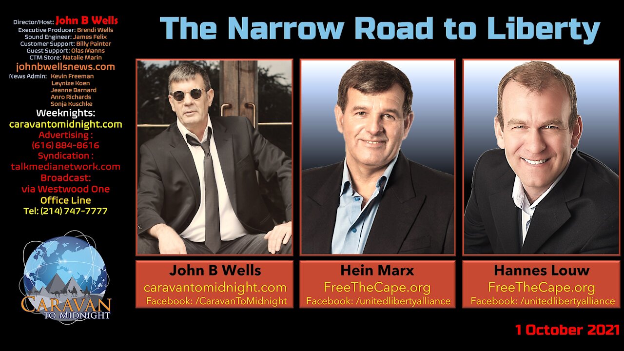 U.L.A. Special Report - The Narrow Road To Liberty - Interviews with Hein Marx and Hannes Louw.