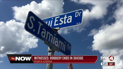 Possible suicide investigation in Punta Gorda