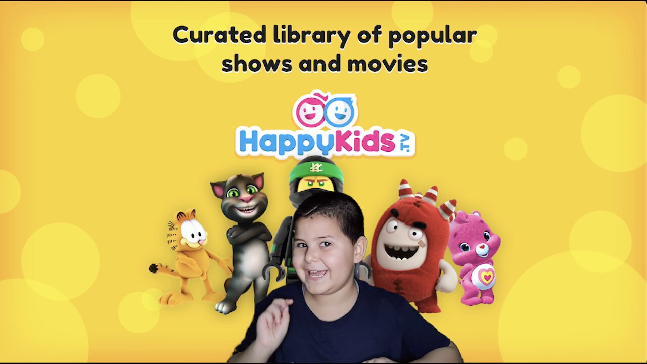 Happy Kids Tv: Kids Tv Show App for ios & Android