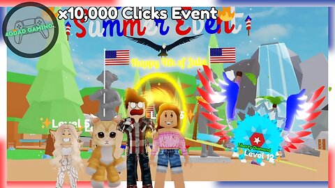 Best way to Celebrate 4th of July! | Roblox Clicking Lords