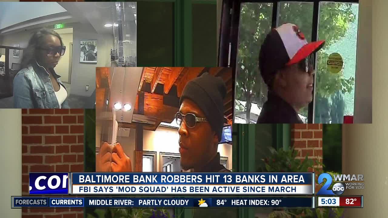 FBI: Baltimore area leads nation in bank robberies in 2019