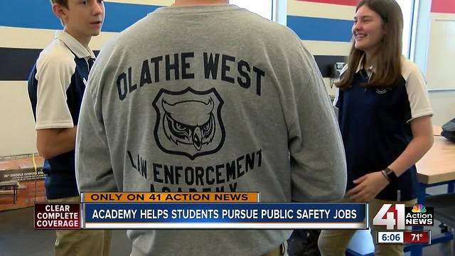 Olathe program prepares next generation of first responders