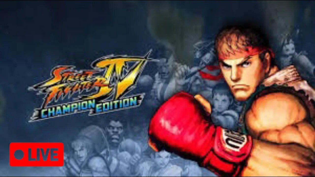 🔴LIVE! - Street Fighter 4 stream!‼️