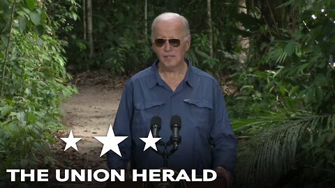 President Biden Delivers Remarks at the Amazon Rainforest