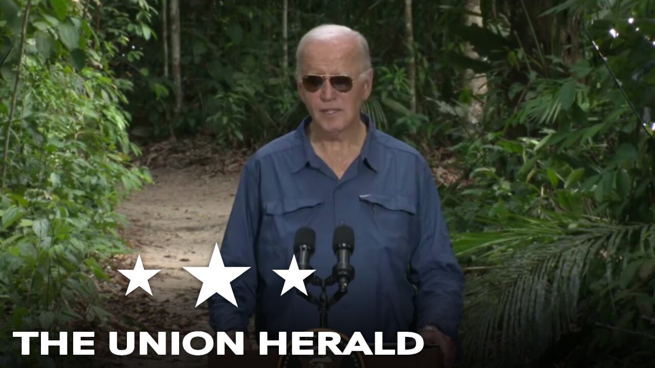 President Biden Delivers Remarks at the Amazon Rainforest