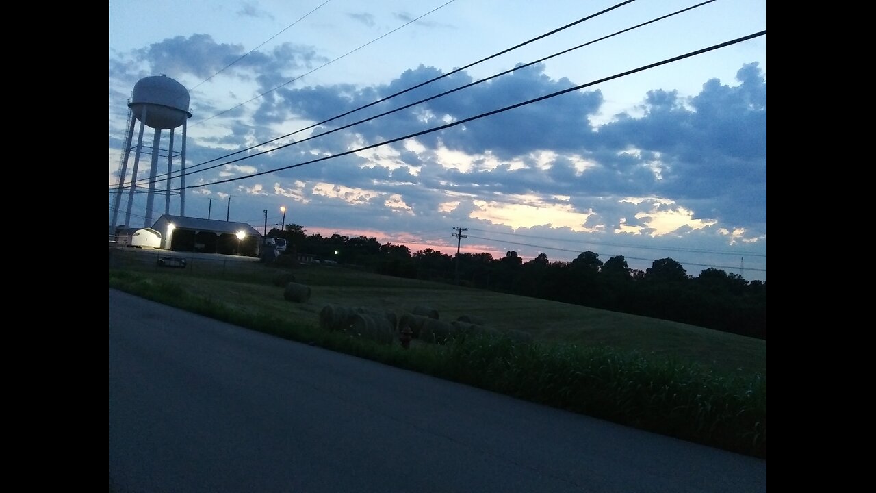 A walk in the dark while I Ramble about food monopolois.