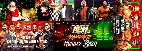 AEW Fight Forever : Holiday Bash 🦌🦌🦌🛷🎅🏻🎁🤼‍♂️🤼‍♀️💥 (PS5🎮)