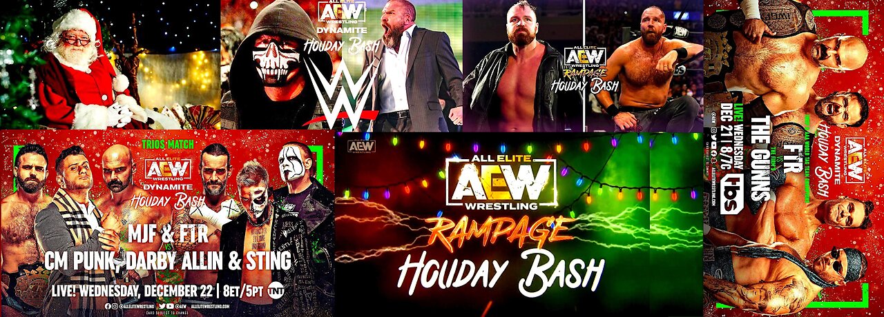 AEW Fight Forever : Holiday Bash 🦌🦌🦌🛷🎅🏻🎁🤼‍♂️🤼‍♀️💥 (PS5🎮)