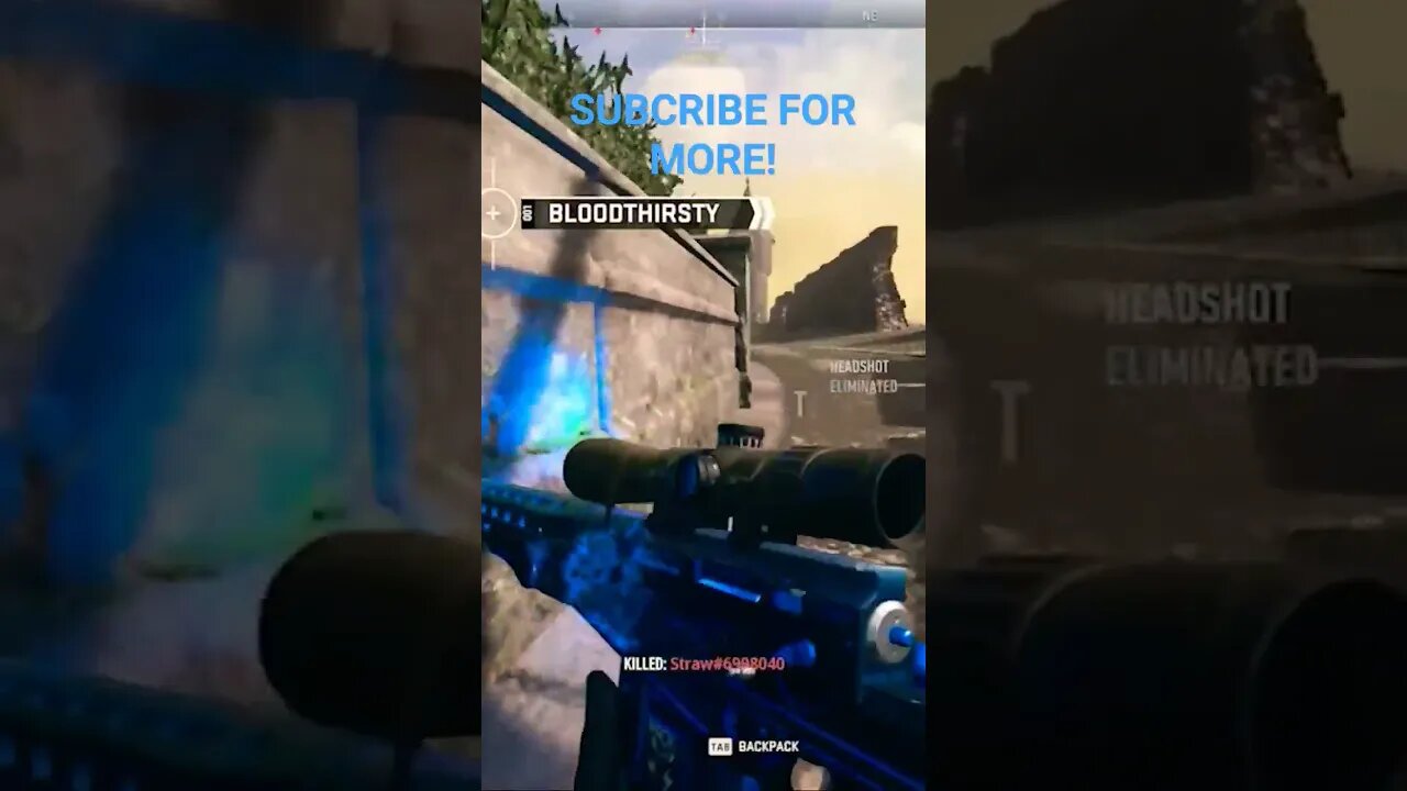 MW2 GLITCH RIFLE IS HITTIN #gaming #shorts #modernwarfare2